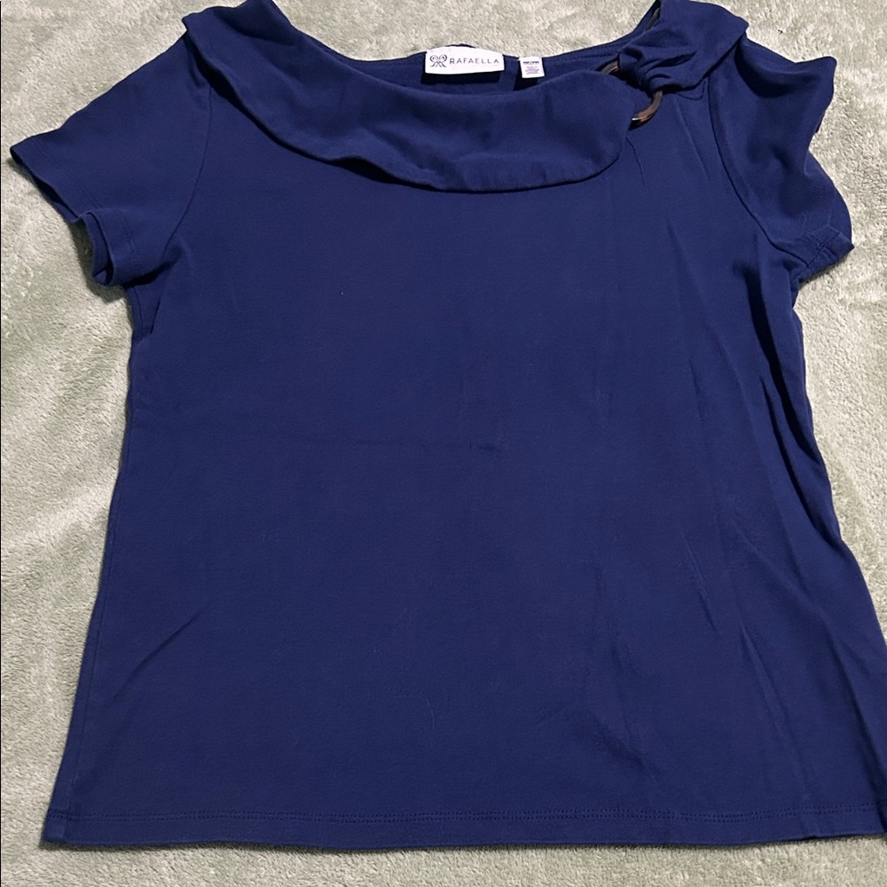 Rafaella Women's Classic Blue Blouse